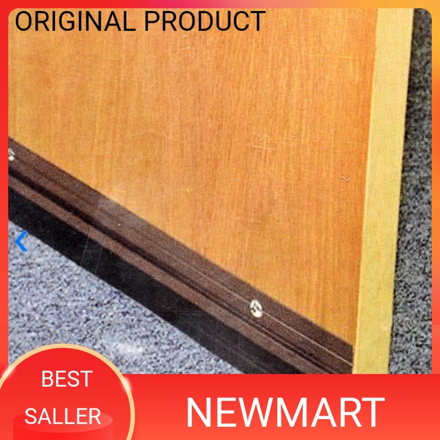 Door seal penutup lubang celah bawah pintu aluminium-karet