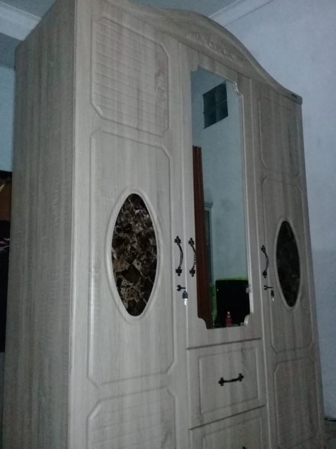 Lemari Pakaian 3 Pintu Olympic WRTM 0861439 Harga Pabrik