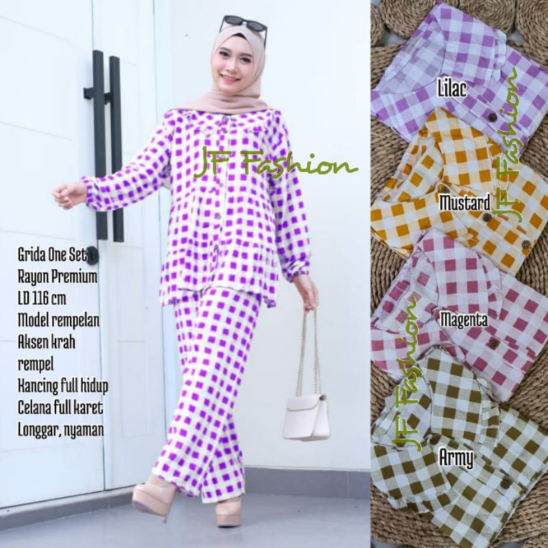 Laginta Set (RAYON VISCOSE) LD ±114cm //JF753