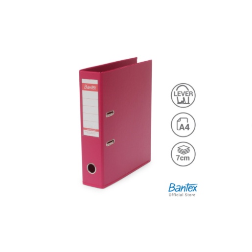 

Bantex Lever Arch File Ordner Plastic Folio 7cm Grape #1465 61