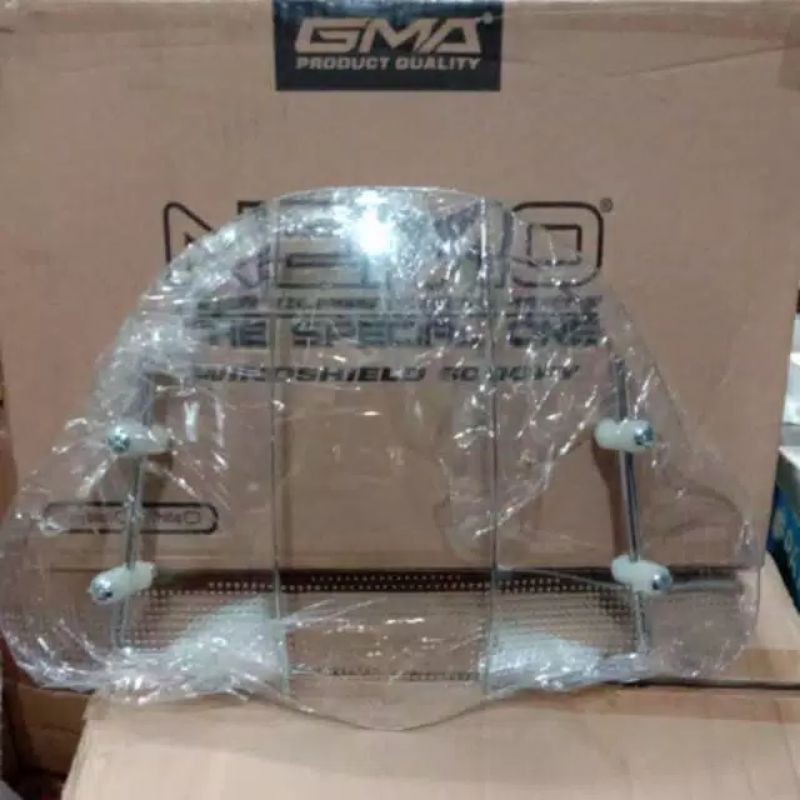 Winshield Genio Nemo Model Pendek Universal Scoopy,Vario,Beat,Fino,Mio,Mio Soul,Xeon Dan Motor Matic Lain Nya