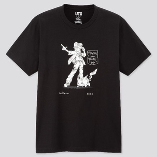 kaos uniqlo pokemon unisex t-shirt ut pikachu series(full tag & label)-8