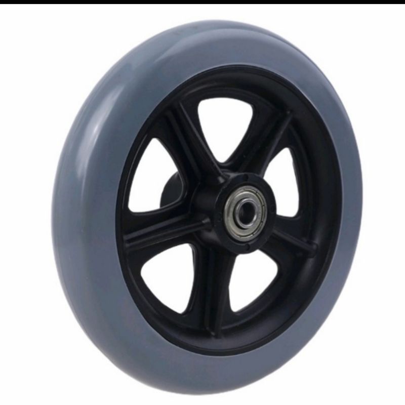 roda kursi roda trevel ban depan seperpat kursi roda