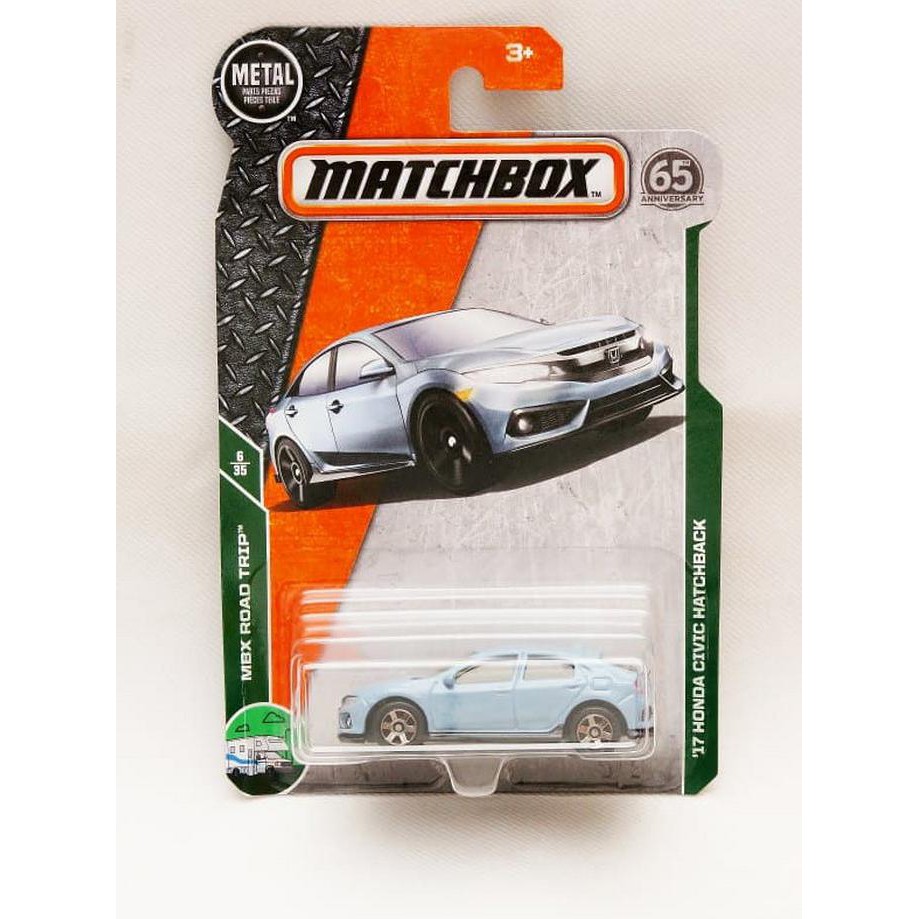 Matchbox 17 Honda Civic Hatchback - Biru Muda - Termurah 