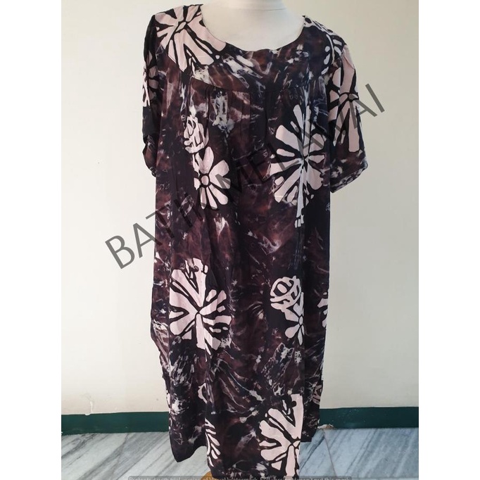 BAJU TIDUR WANITA DASTER BATIK SUNAN PREMIUM ORI RAYON ADEM BABYLOOK XXXL JUMBO PIYAMA WANITA