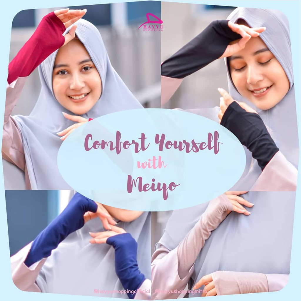 HANDSOCK MANSET TANGAN WANITA JEMPOL PREMIUM MEIYO HAYYU SHOPPING