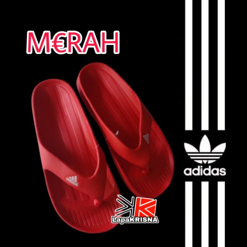 Sendal Jepit Adidas Murah Duramo Thong Merah