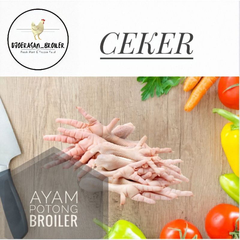 

Ayam Potong Broiler Fresh CEKER 1 kg