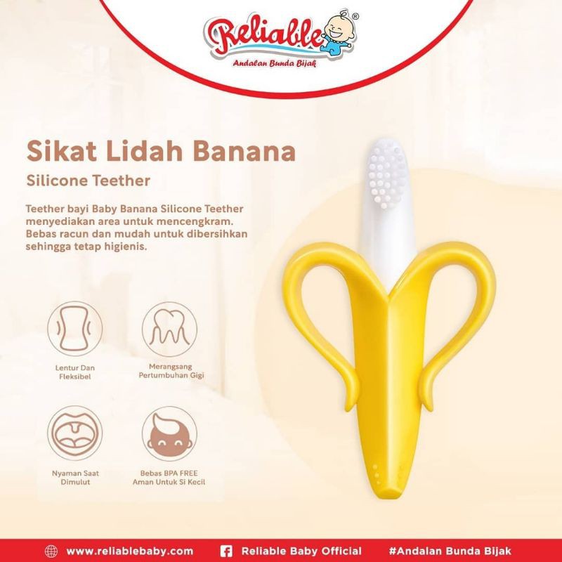 Reliable Sikat Lidah Banana