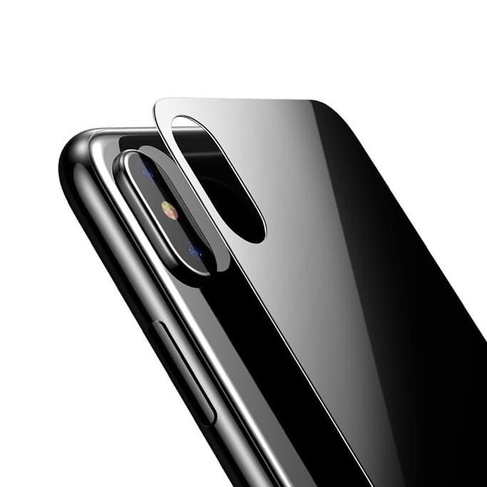 Iphone Xs Max Back Tempered Glass (Clear)