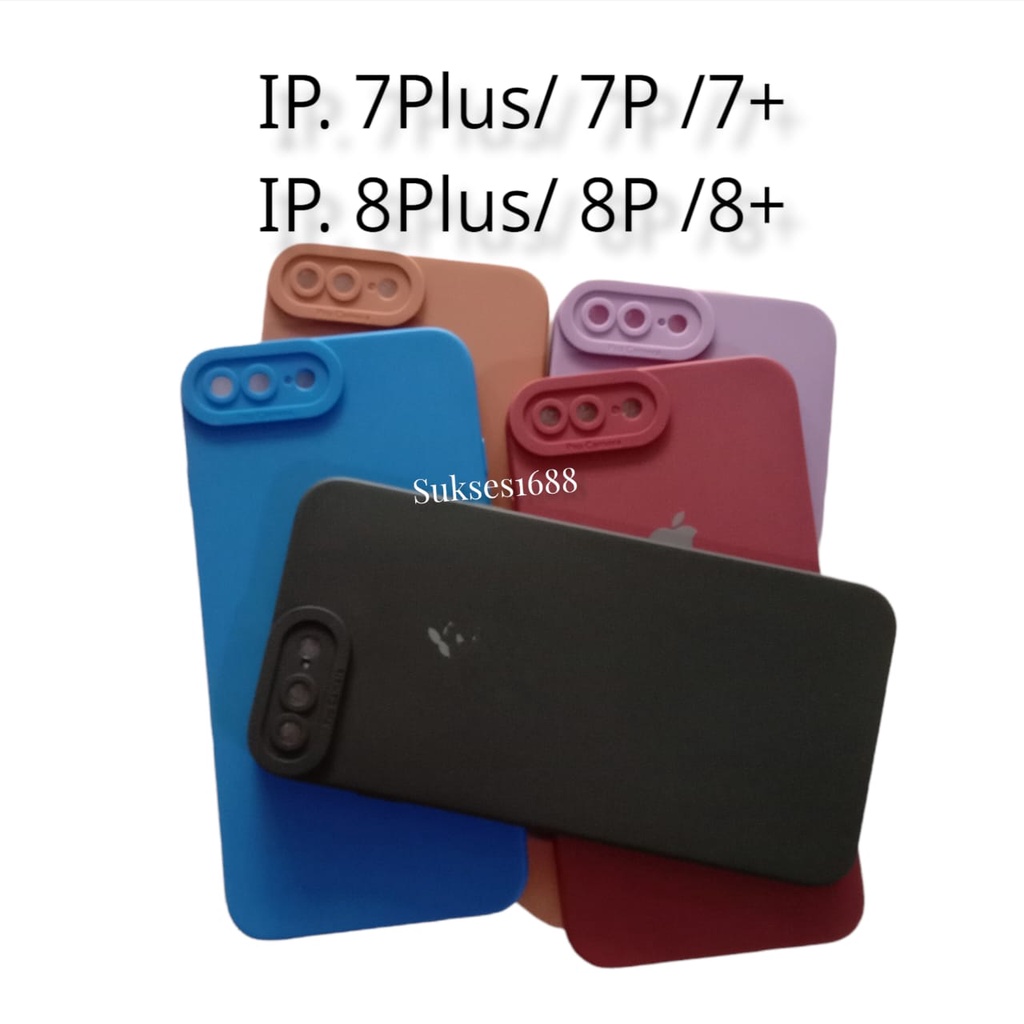 Softcase Warna ProCamera Macaron Case ip. 7Plus / ip. 7P / ip. 7+/ ip. 8Plus / ip. 8P / ip. 8+ Casin
