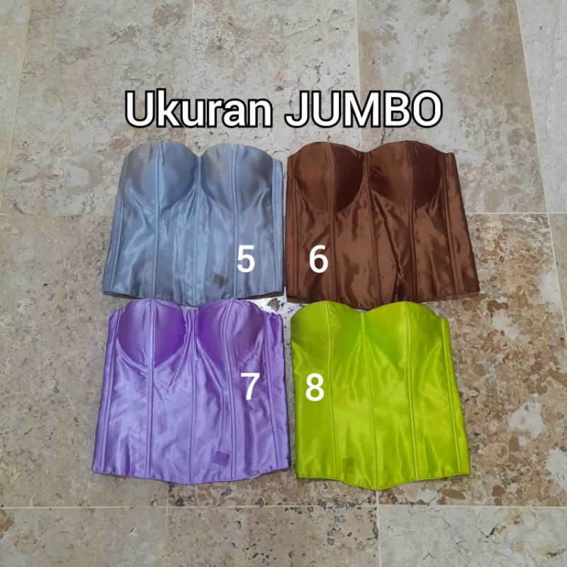 Kamisol satin ukuran XL dan JUMBO