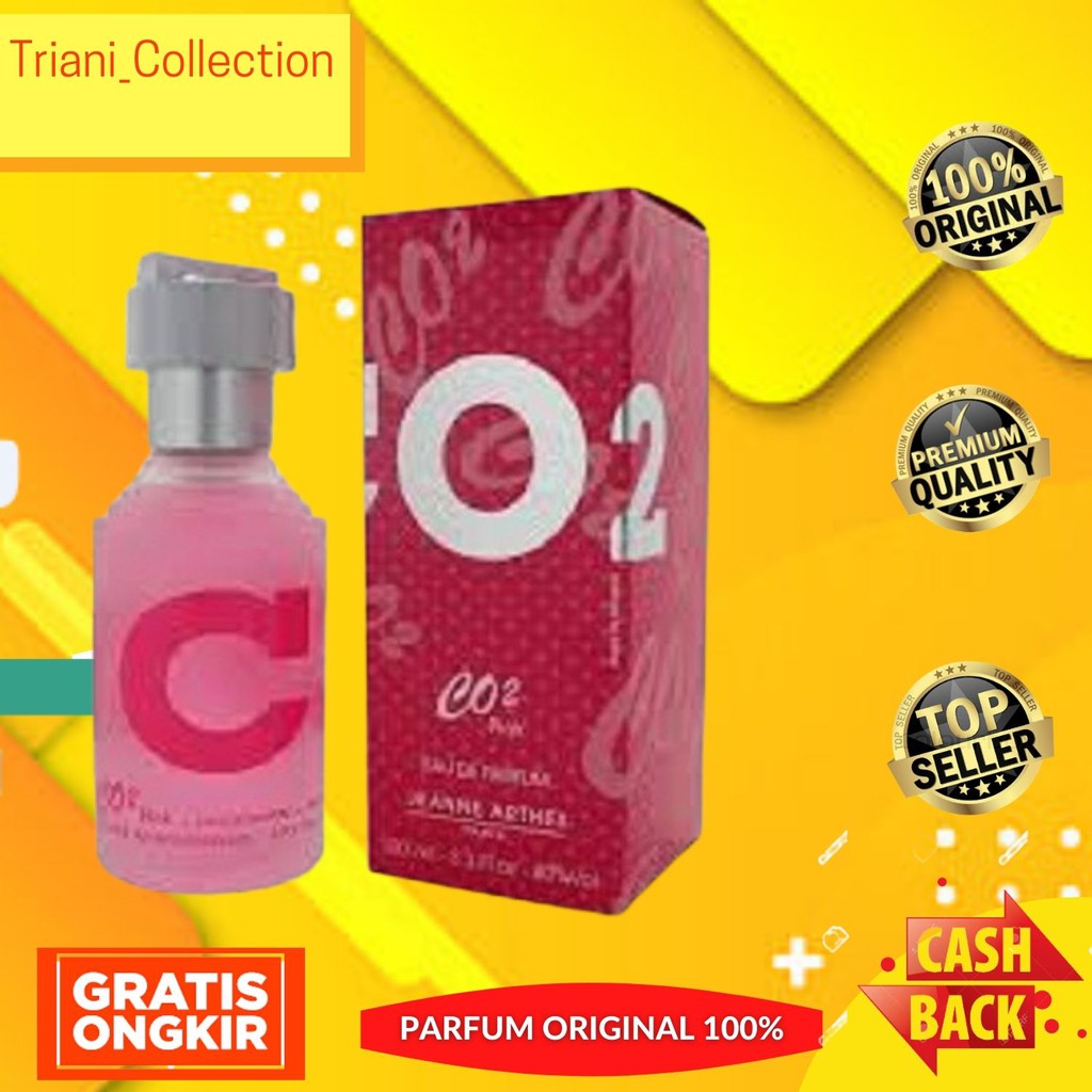 Parfum Parfume Perfume Asli Original Wanita Perempuan Jeanne Arthes CO2 Pink Women EDP 100ml