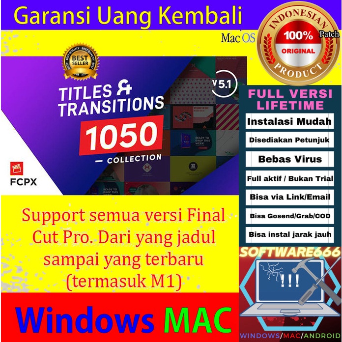 Videohive - FCPX Titles & Transitions [MAC]