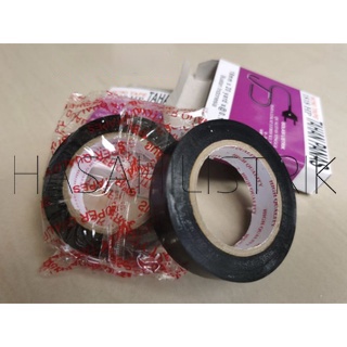 18*20Y Isolasi Listrik pvc hitam Tahan panas  TAPE / Isolasi Instalasi Listrik Hitam 20 Yard