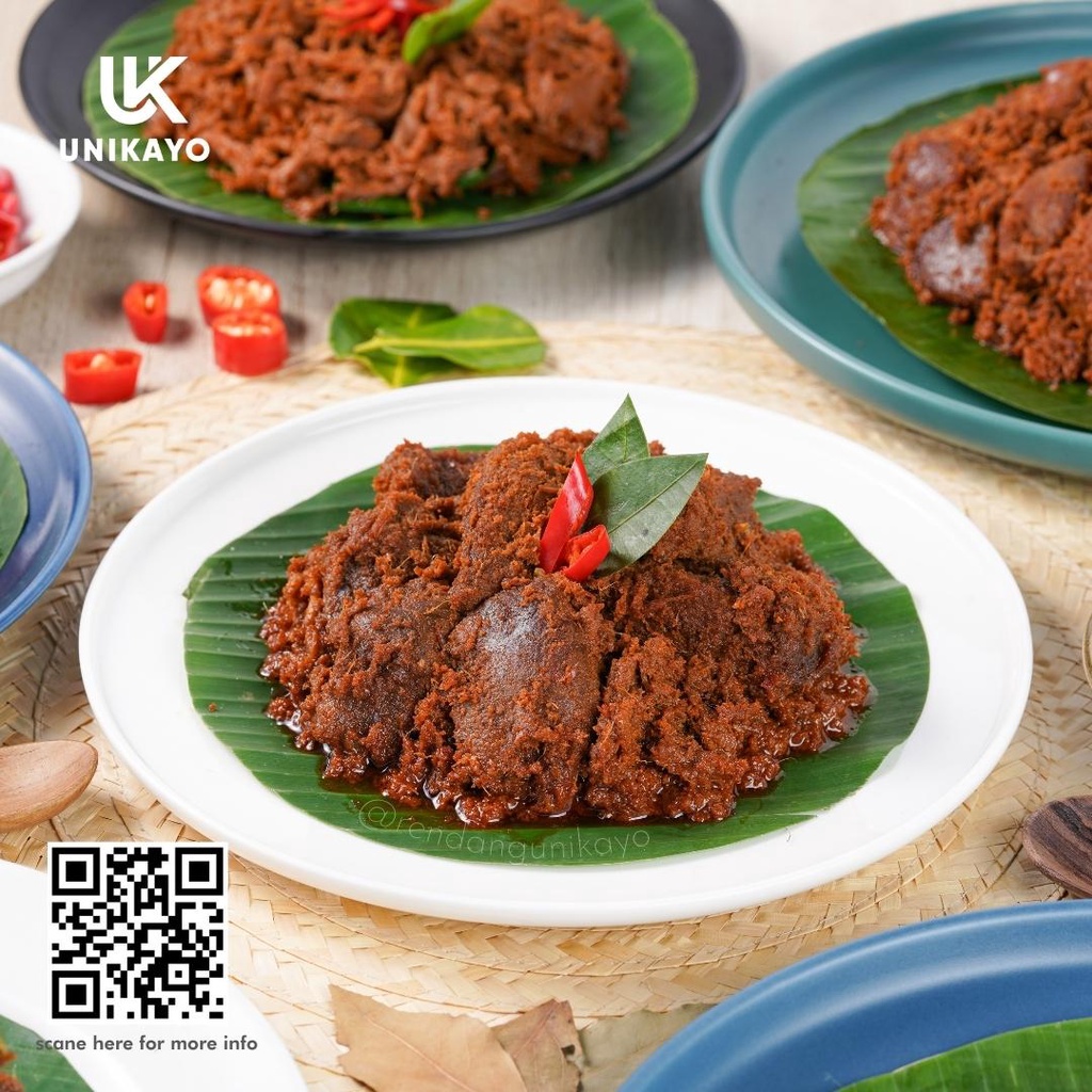 

RENDANG DAGING SAPI IRIS (SPICY/PEDAS) - UNIKAYO
