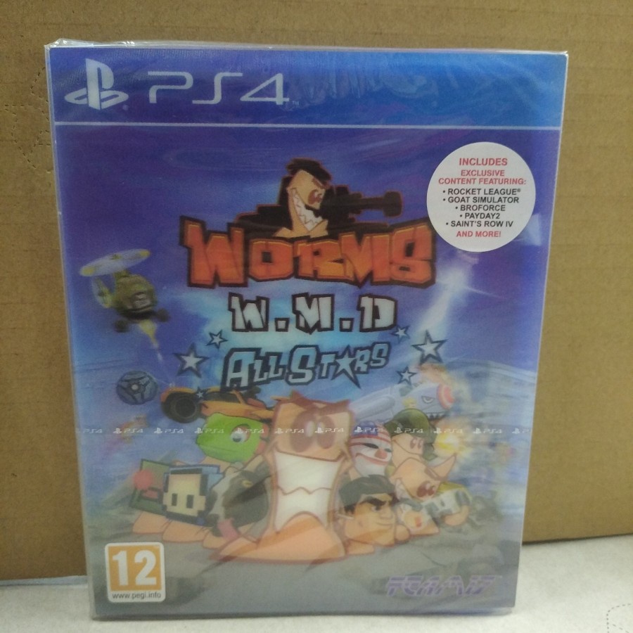 PS4 WORMS WMD ALL-STARS