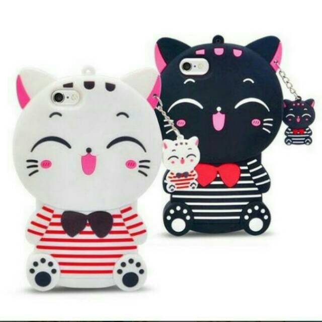 Case 3D Cat Smile Pita Vivo V5+ V5 Plus