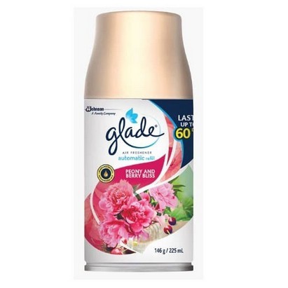 Glade Automatic Refill 60 Days Lemon Peony Pengharum Ruangan 225ml Air Freshener Glad