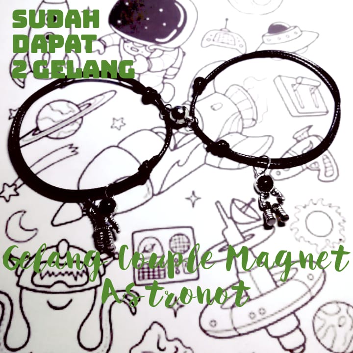 GELANG COUPLE MAGNET ASTRONOT / GELANG TALI ASTRONOT