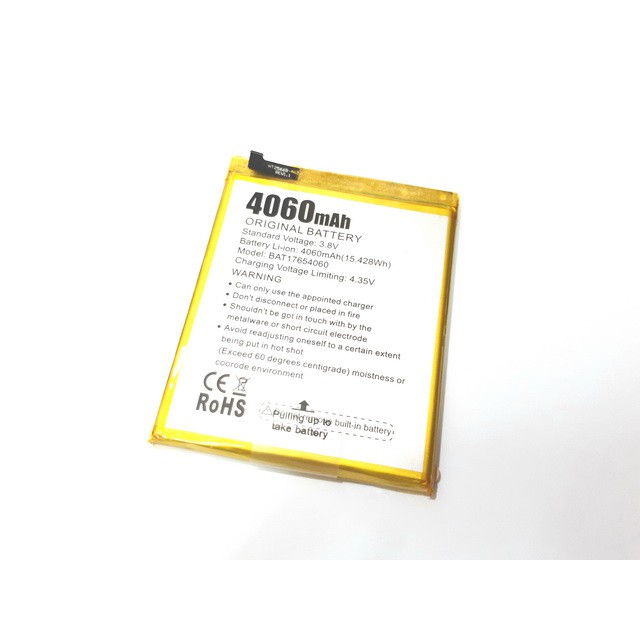 Baterai Hape Doogee Mix 2 Mix2 New Original Doogee 100% 4060mAh