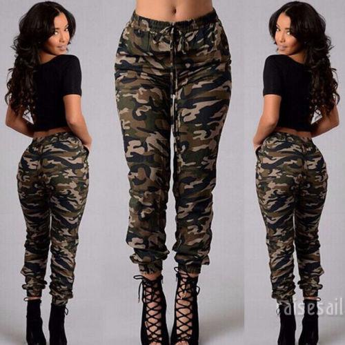 cargo camo joggers womens