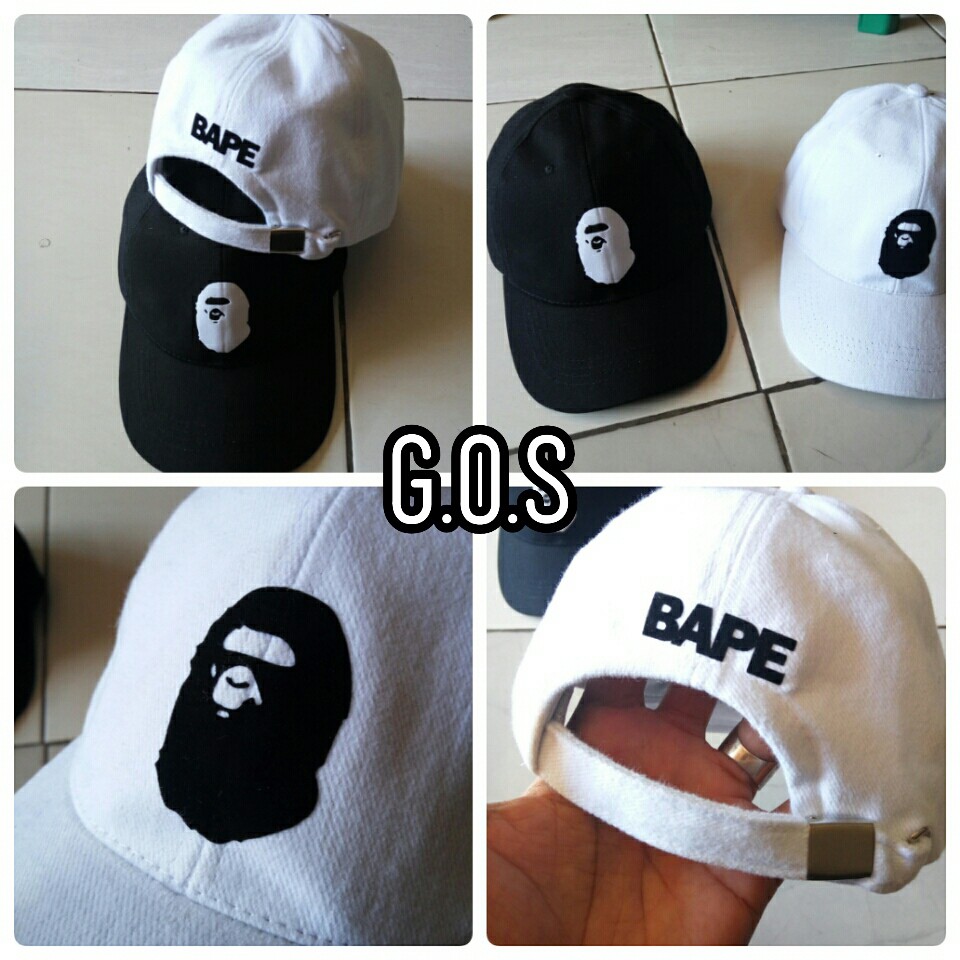 TOPI BASEBALL BAPE PREMIUM CAKOP | TOPI TUMBLR BATHING APE | TOPI CAKOP PREMIUM