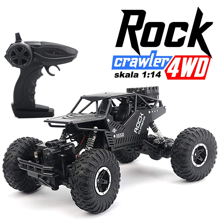 Remote Kontrol ROCK CRAWLER 4WD / 4x4 Off-Road 2.4ghz Climbing Car Series