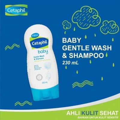 Cetaphil Baby Gentle Wash &amp; Shampoo With Glycerin &amp; Panthenol 230 ML