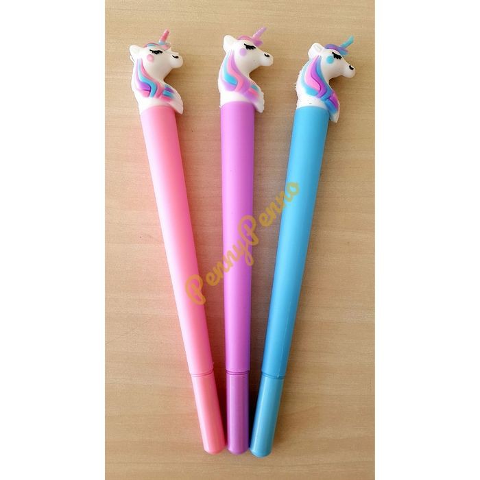 

nn Pulpen Gel Model Unicorn/ Kuda Ponny Lucu dan Unik