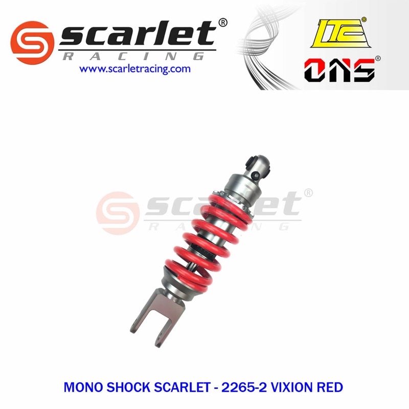 MonoShock Scarlet Original Yamaha Vixion Old , Vixion New , Nvl , Nva , Shock Fastbikes Vixion New , Vixion Old , Shockbreaker Vixion New , Vixion Old , Original Scarlet ,