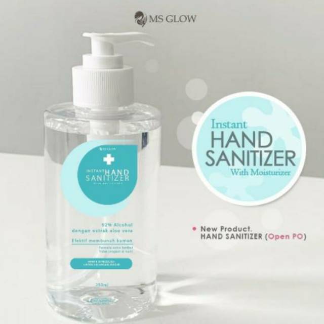 Sale Ready Hand Sanitizer By Ms Glow ( Tambahkan Kardus + Buble )