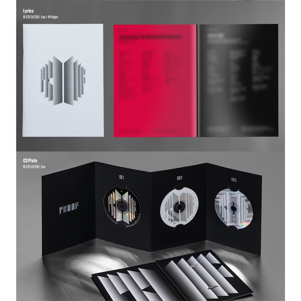 [READY STOK] ORIGINAL WEVERSE BTS Proof Album[Standard] &amp; [Compact]