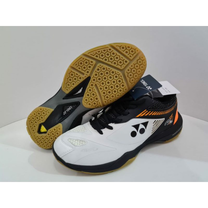 Sepatu Badminton Yonex SHB 65 ZM 2 SHB 65 Z 2 Men Putih Orange