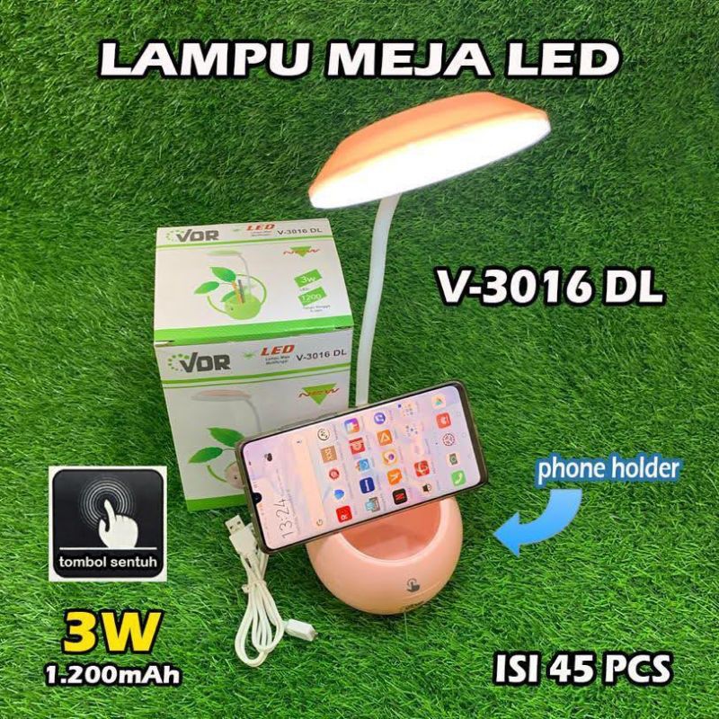 Lampu meja multifungsi VDR V-3016 DL