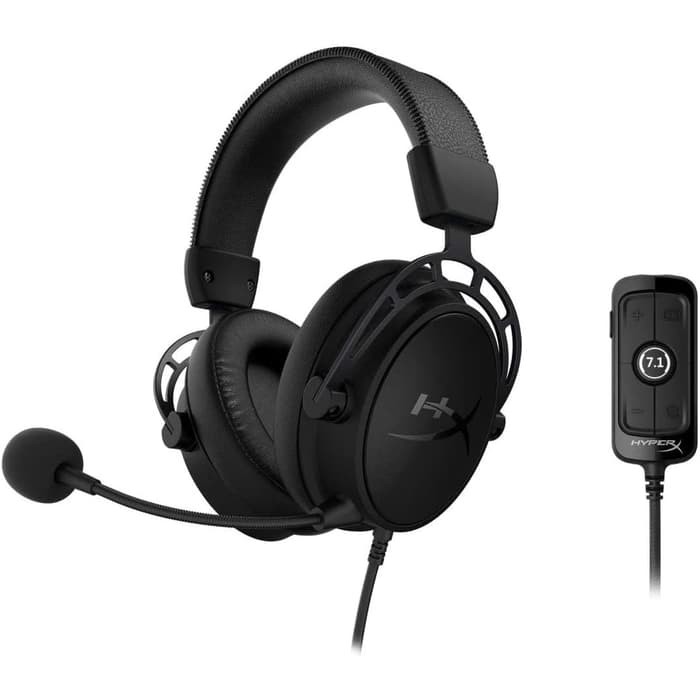 HyperX Cloud Alpha S Blackout 7.1 Surround Sound Gaming Headset