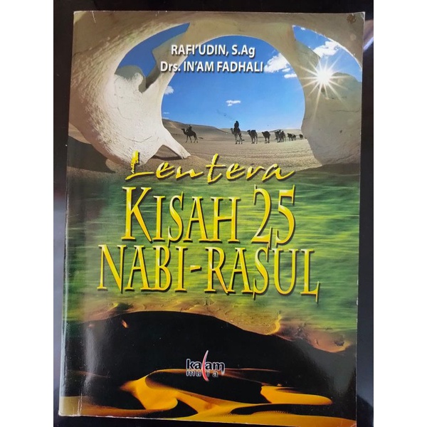 

[ORIGINAL] Buku Lentera Kisah 25 Nabi Rasul oleh Rafi'udin, S.Ag