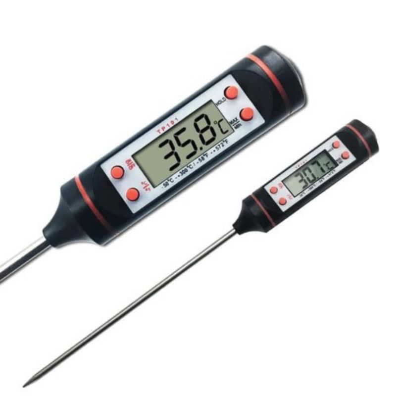 Termometer Masakan Digital  - Alat Pengukur Suhu Thermometer Makanan Air Daging