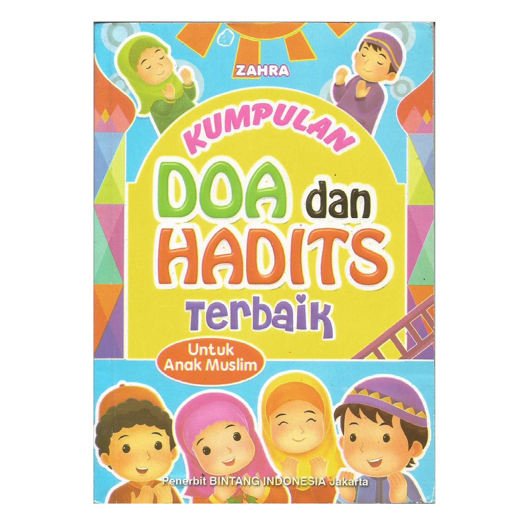 Kumpulan Doa Dan Hadits Terbaik Untuk Anak Muslim Bergambar Berwarna Shopee Indonesia