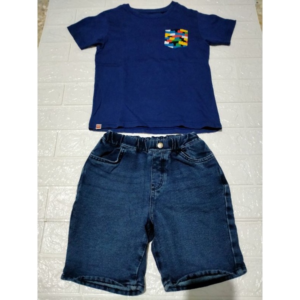 Preloved Like New Set Uniqlo Baby 2in1 Lego Preloved Setelan Anak Uniqlo Kids Preloved Kaos Anak Leg