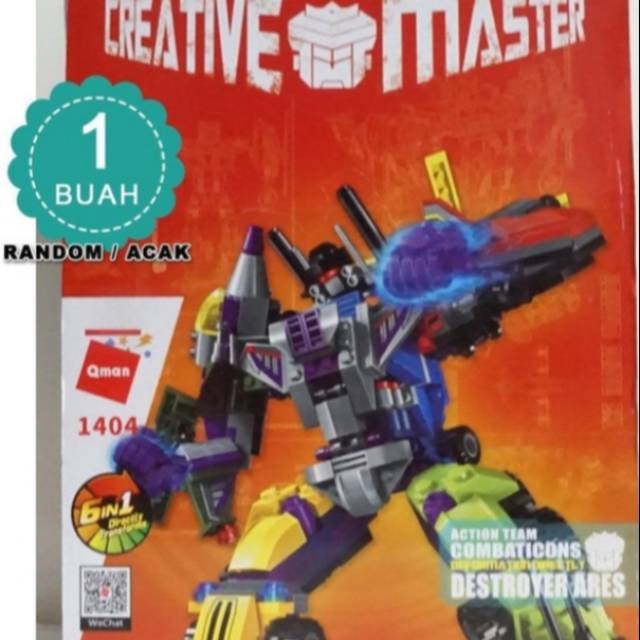 Mainan Lego robot militer