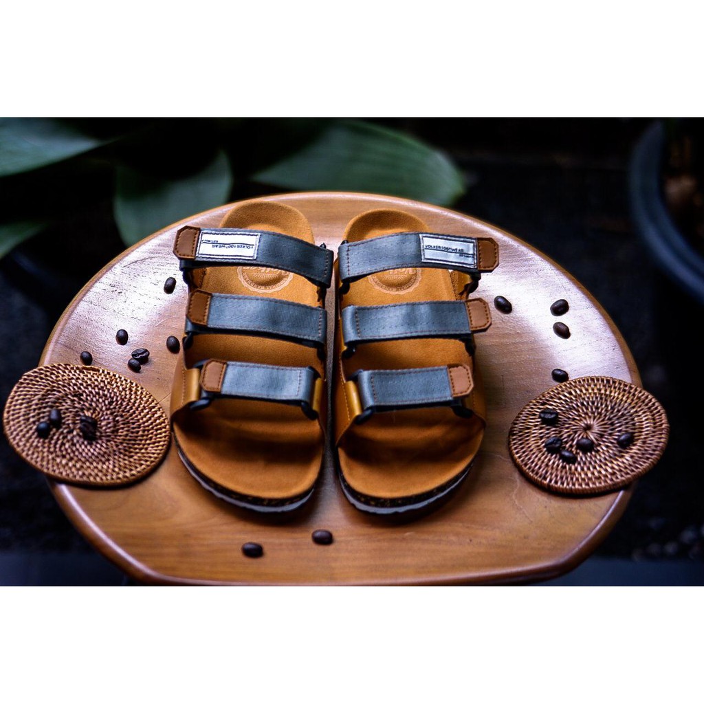 SANDAL KASUAL PRIA / WANITA VOLKERFOOTWEAR ART ZOERO TAN BROWN