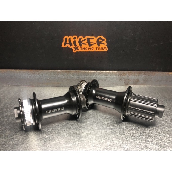 hub freehub mtb seli sepeda lipat shimano mt 400 centerlock 32hole second