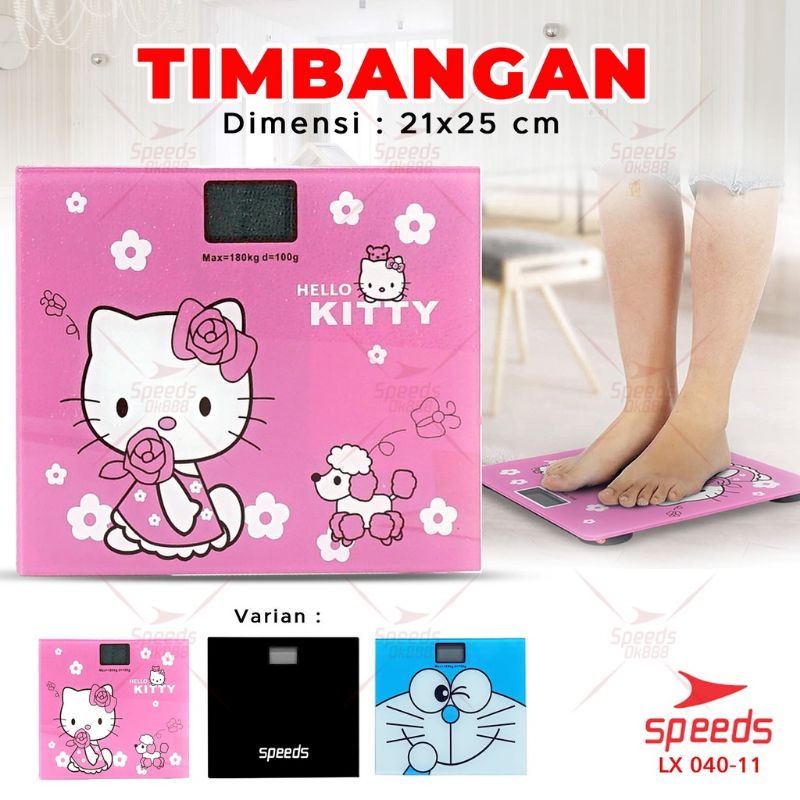 Timbangan Badan Digital Karakter Goto Mawmaw Timbangan Badan Kaca Digital Karakter Body Scale 180 Kg