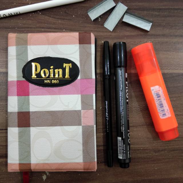 

Note Book Buku Tulis Buku Catatan Buku Murah Agenda POINT 060 Coklat