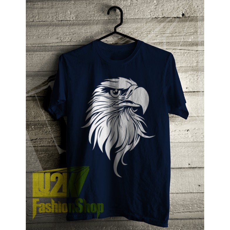 Kaos Eagle Brave Elang Pemberani Vector Art Burung Lu2k L2k 603