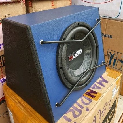 AKTIVE SUBWOOFER  AUDIO MOBIL CARMAN TYPE1011 DC12V CAR AUDIO SYSTEM 10INC