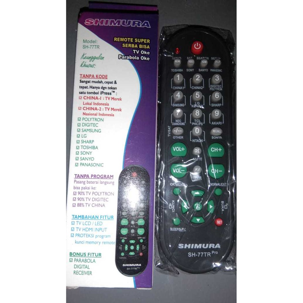 Shimura Remote TV Serba Guna