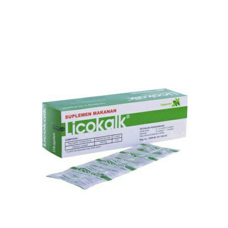 Licocalk Strip 10's