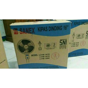 Bisa COD Kipas Angin Dinding/Desk Fan SANEX Dinding 16 Inch Garansi Termurah.